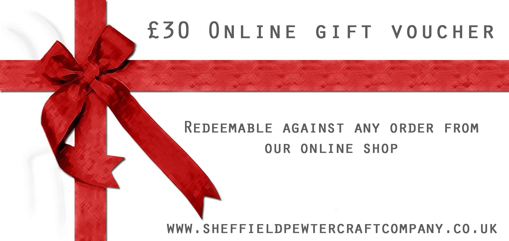£30 Online Gift Voucher